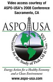 ASPO-USA, the peak oil conference; click to see video of interviews