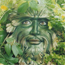 The 'Green Man' is like a new being on the planet