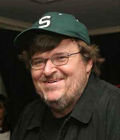 Michael Moore, progressive documentary film maker