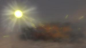 Particles in the air have both cooling (sulfate) and warming (black carbon) effects