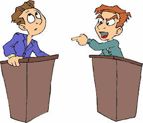 Are truth and solutions the goals in debate, or is it making the other person look bad?
