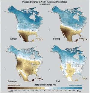 Canada Dry becomes Canada Wet, while USA dries out