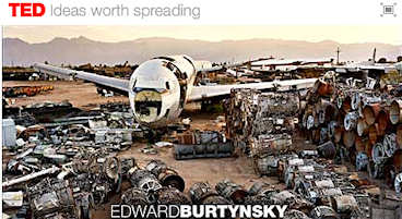 The TED Prize allowed Edward Burtynsky to express his environmental wishes; click for video