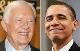 President Jimmy Carter, and now President Barack Obama, were the two presidents who installed White House solar panels