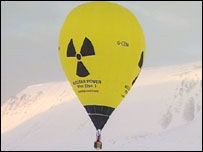 A scattering of environmentalists believe nuclear energy is essential in order to beat global warming and greenhouse gases